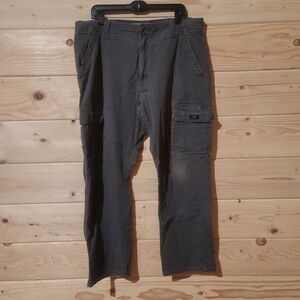 Wrangler Gray Cargo Pants for Men Size 36x30
